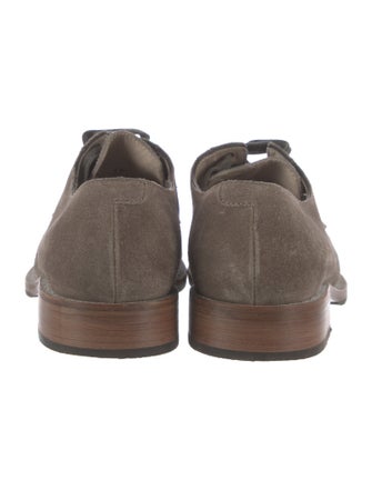 Brunello Cucinelli Suede Glitter Accents Oxfords