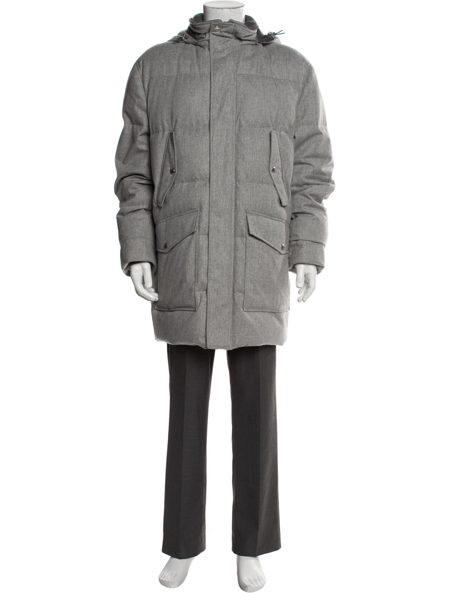 Brunello Cucinelli Wool Parka