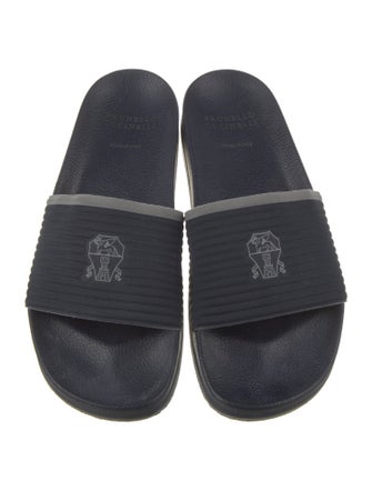Brunello Cucinelli Nylon Slides