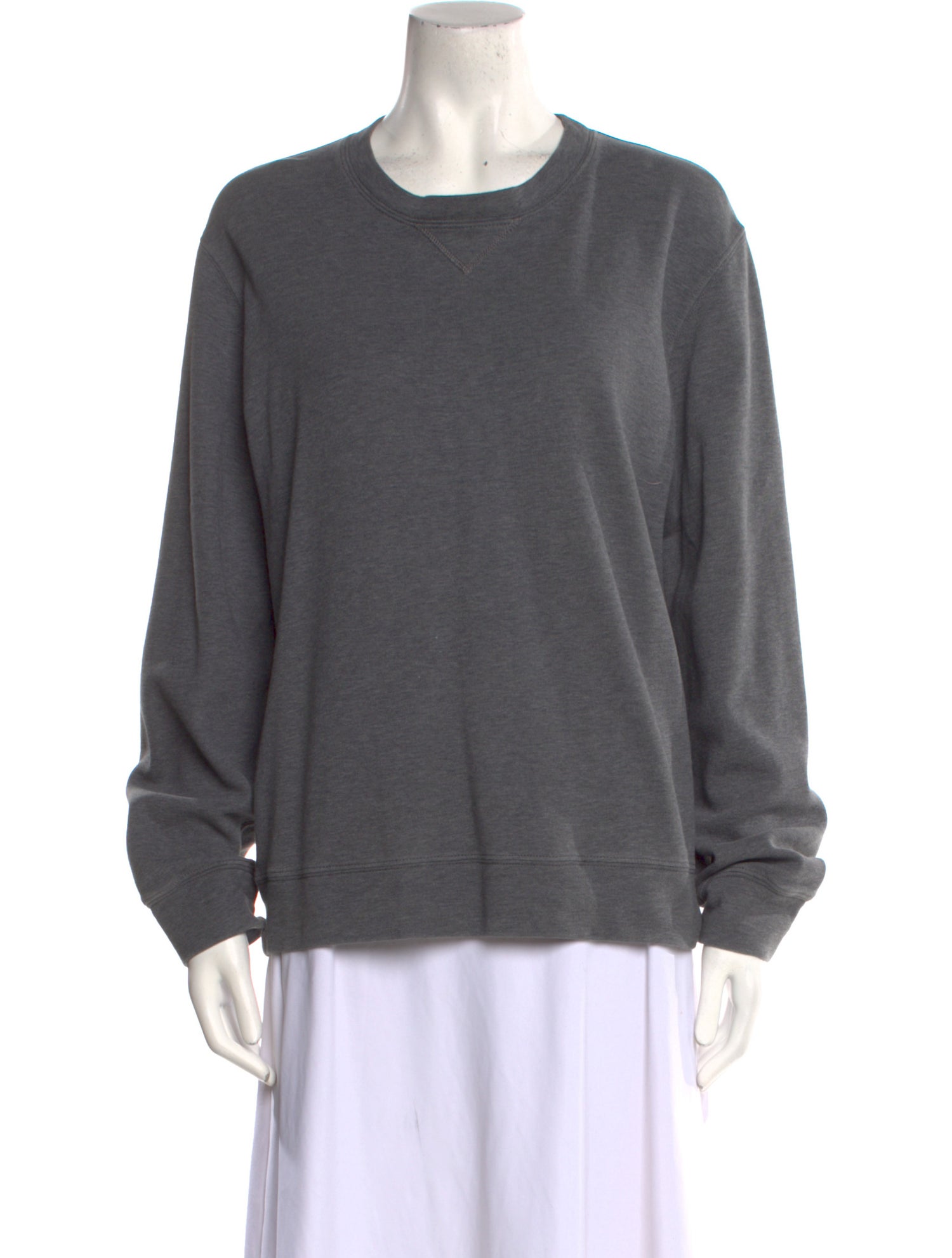 Brunello Cucinelli Crew Neck Long Sleeve Sweatshirt