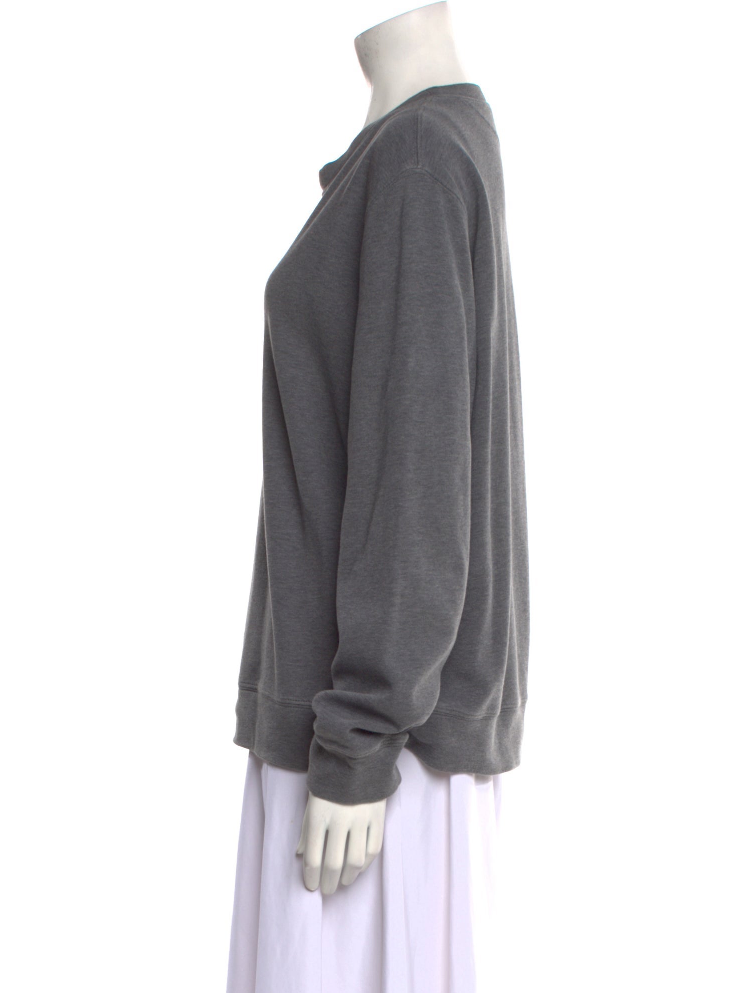 Brunello Cucinelli Crew Neck Long Sleeve Sweatshirt