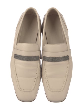 Brunello Cucinelli Leather Loafers