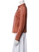 Brunello Cucinelli Leather Biker Jacket