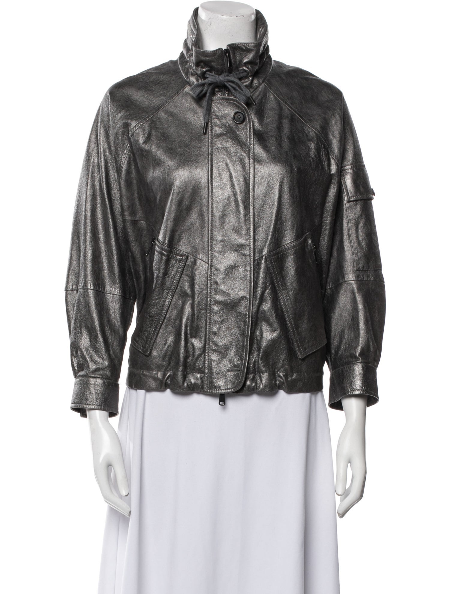 Brunello Cucinelli Leather Jacket