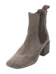 Brunello Cucinelli Monili Suede Chelsea Boots