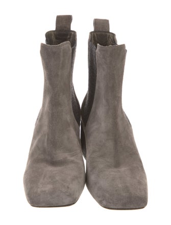 Brunello Cucinelli Monili Suede Chelsea Boots