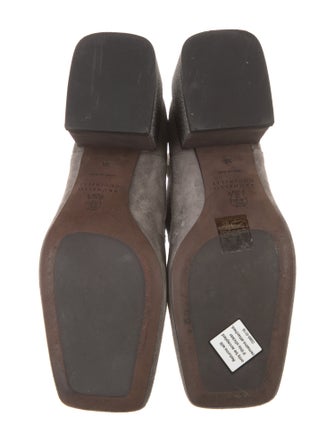 Brunello Cucinelli Monili Suede Chelsea Boots