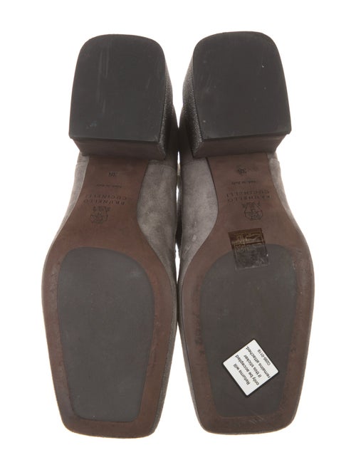 Brunello Cucinelli Monili Suede Chelsea Boots