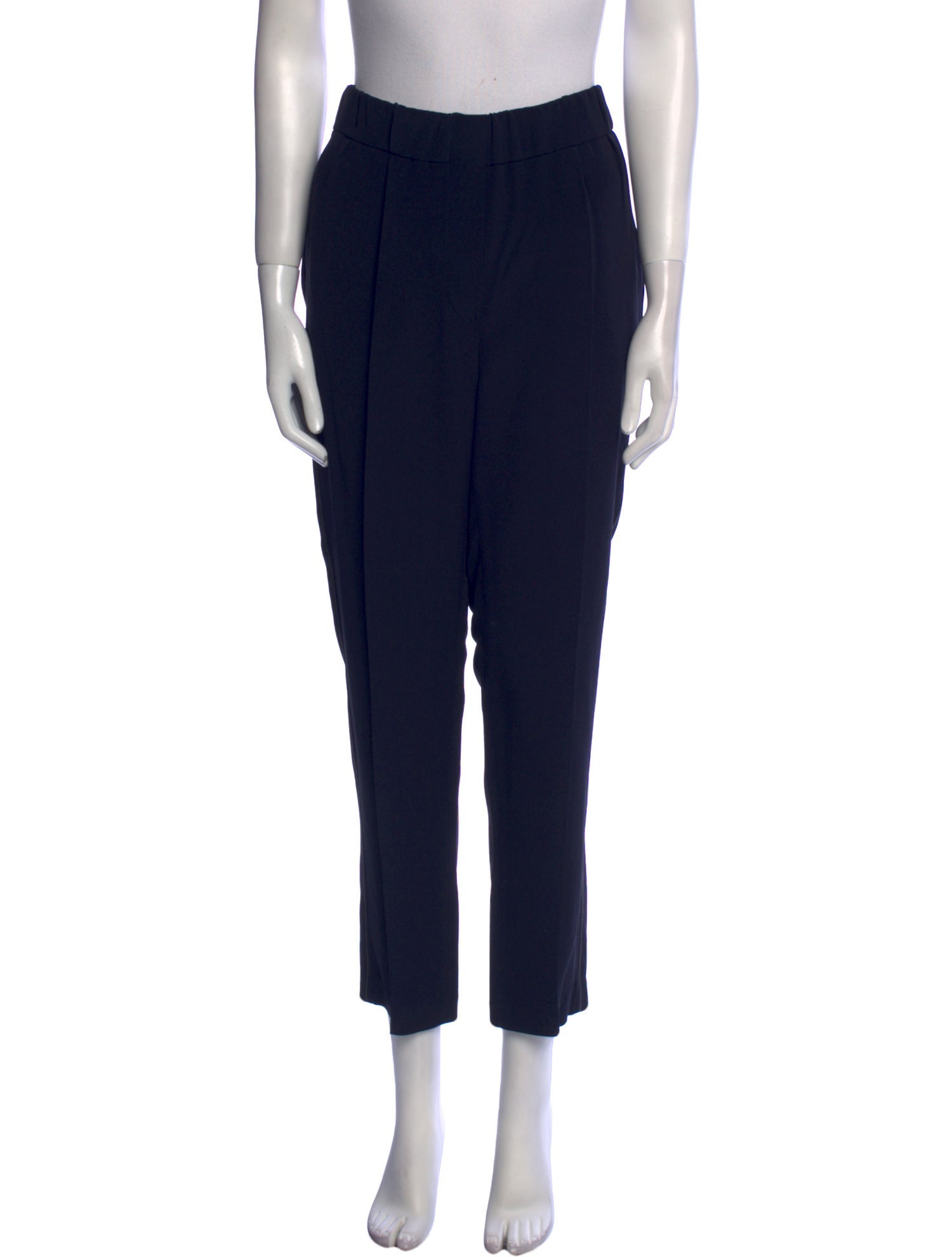 Brunello Cucinelli Virgin Wool Straight Leg Pants