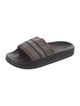 Brunello Cucinelli Monili Leather Slides