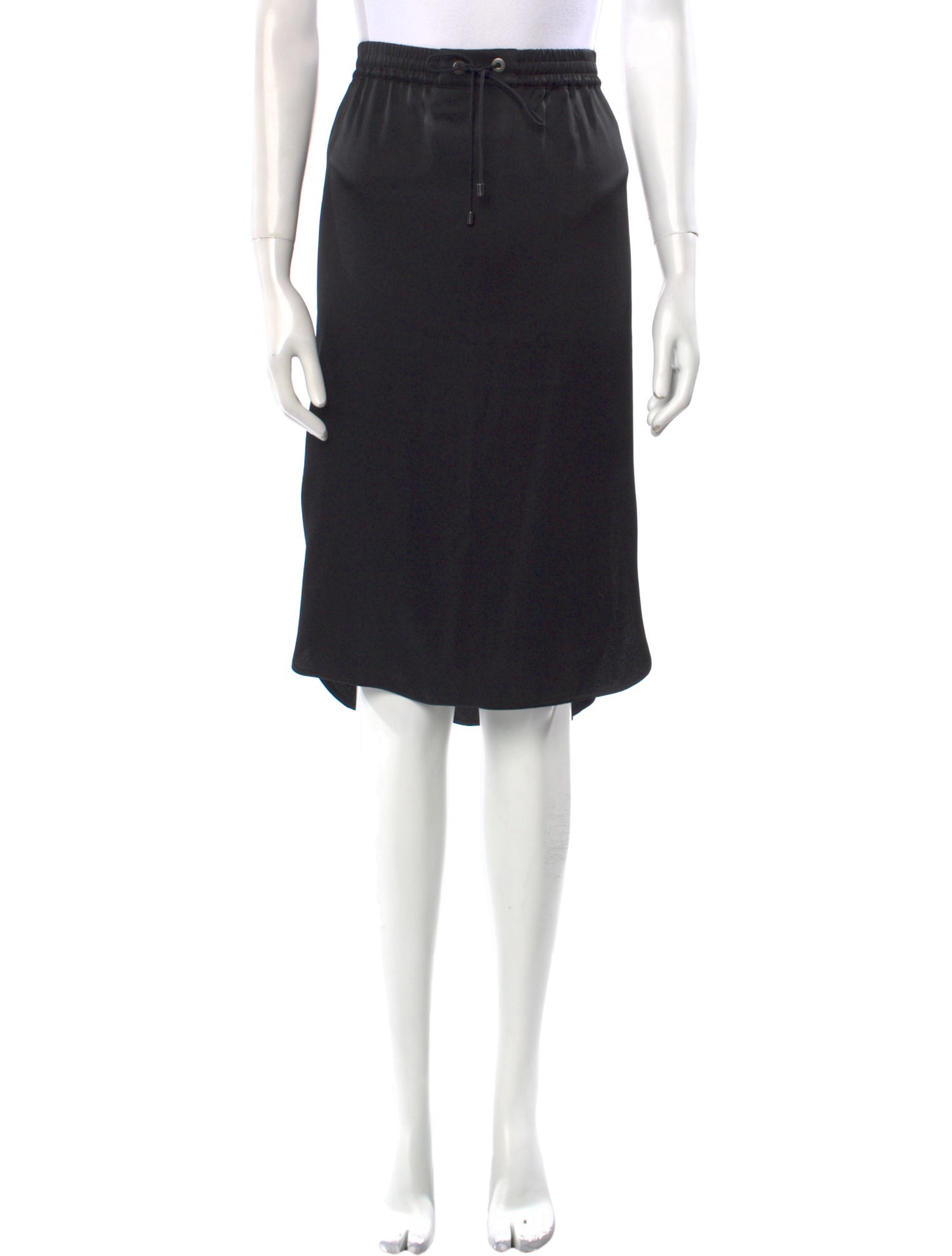 Brunello Cucinelli Virgin Wool Knee-Length Skirt