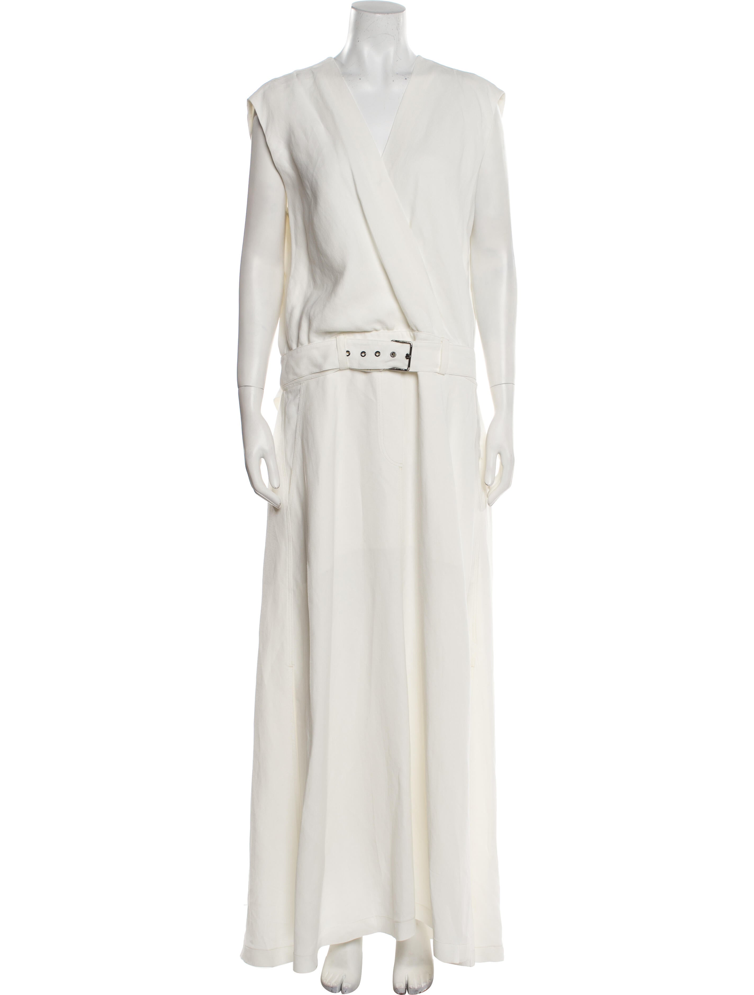 Brunello Cucinelli V-Neck Long Dress