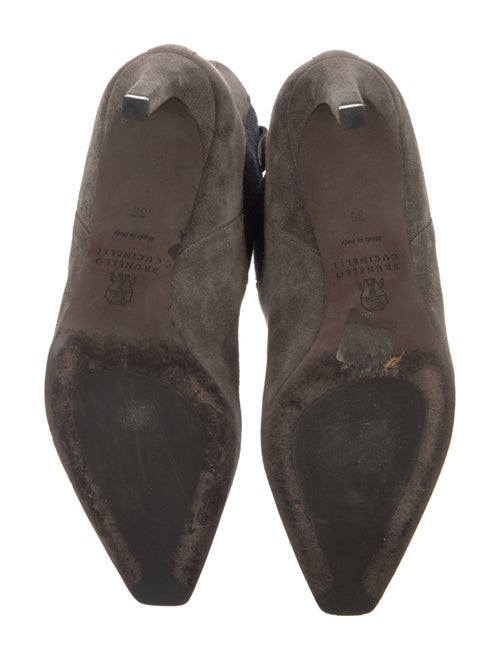 Brunello Cucinelli Suede Sock Boots