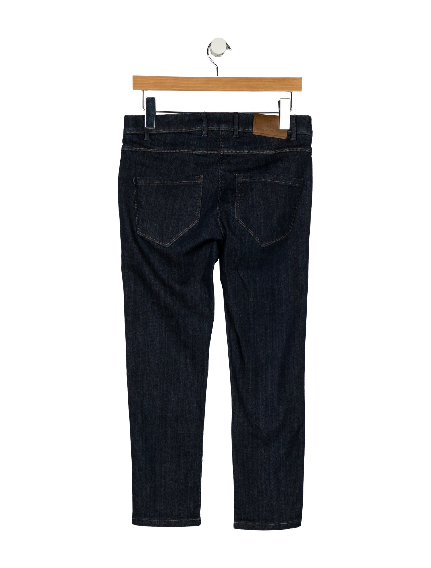 Brunello Cucinelli Low-Rise Straight Leg Jeans