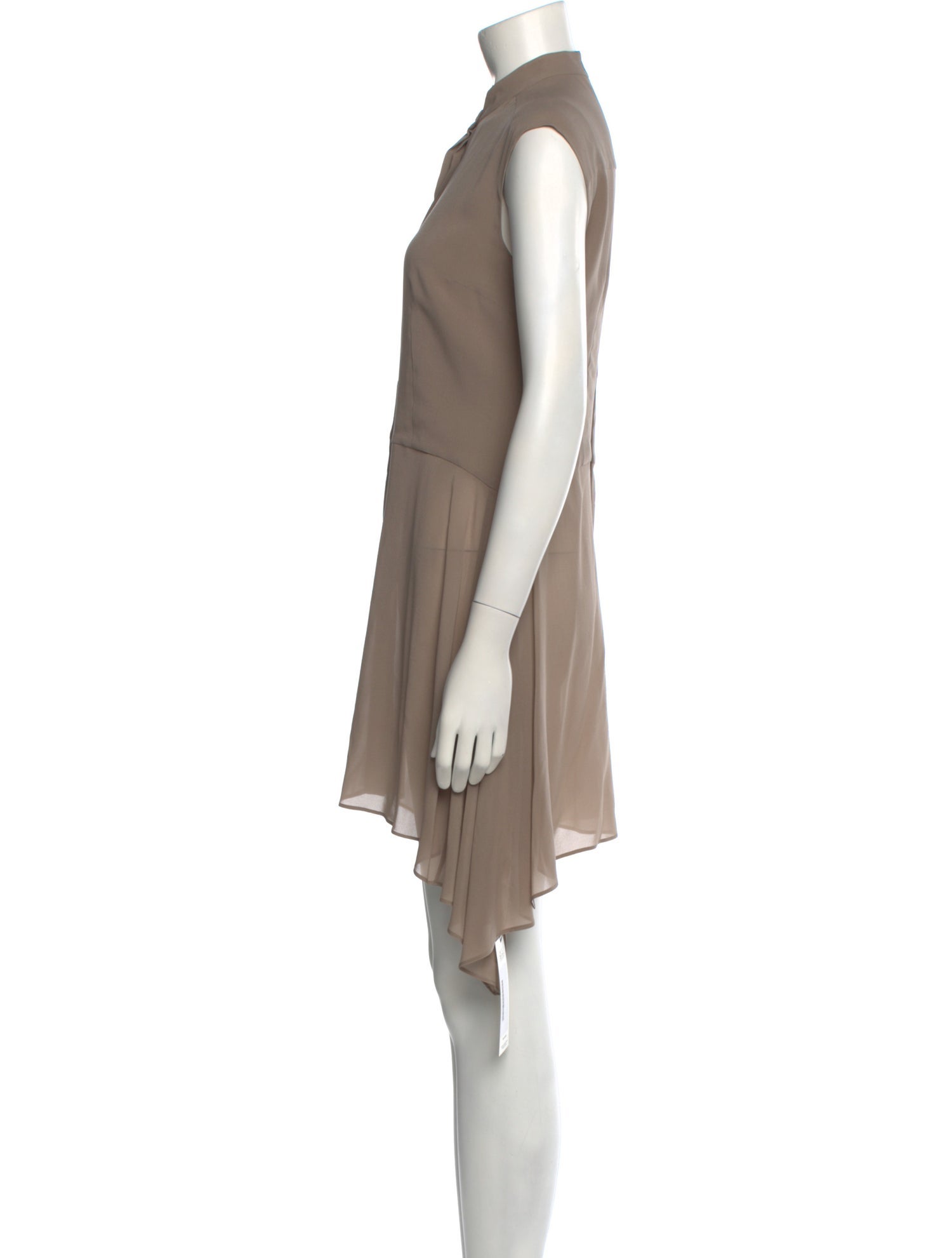 Brunello Cucinelli Silk Knee-Length Dress