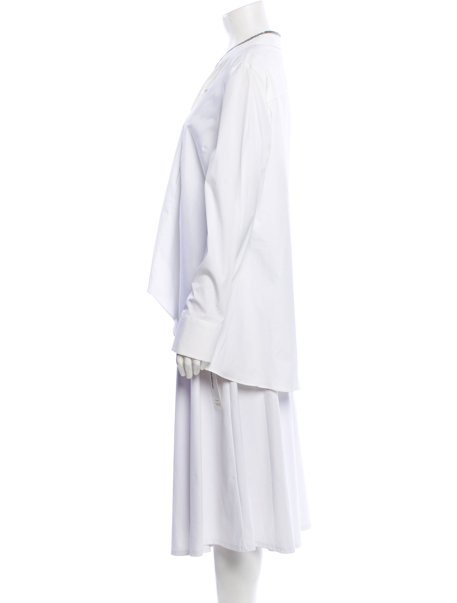 Brunello Cucinelli V-Neck Long Sleeve Tunic w/ Tags