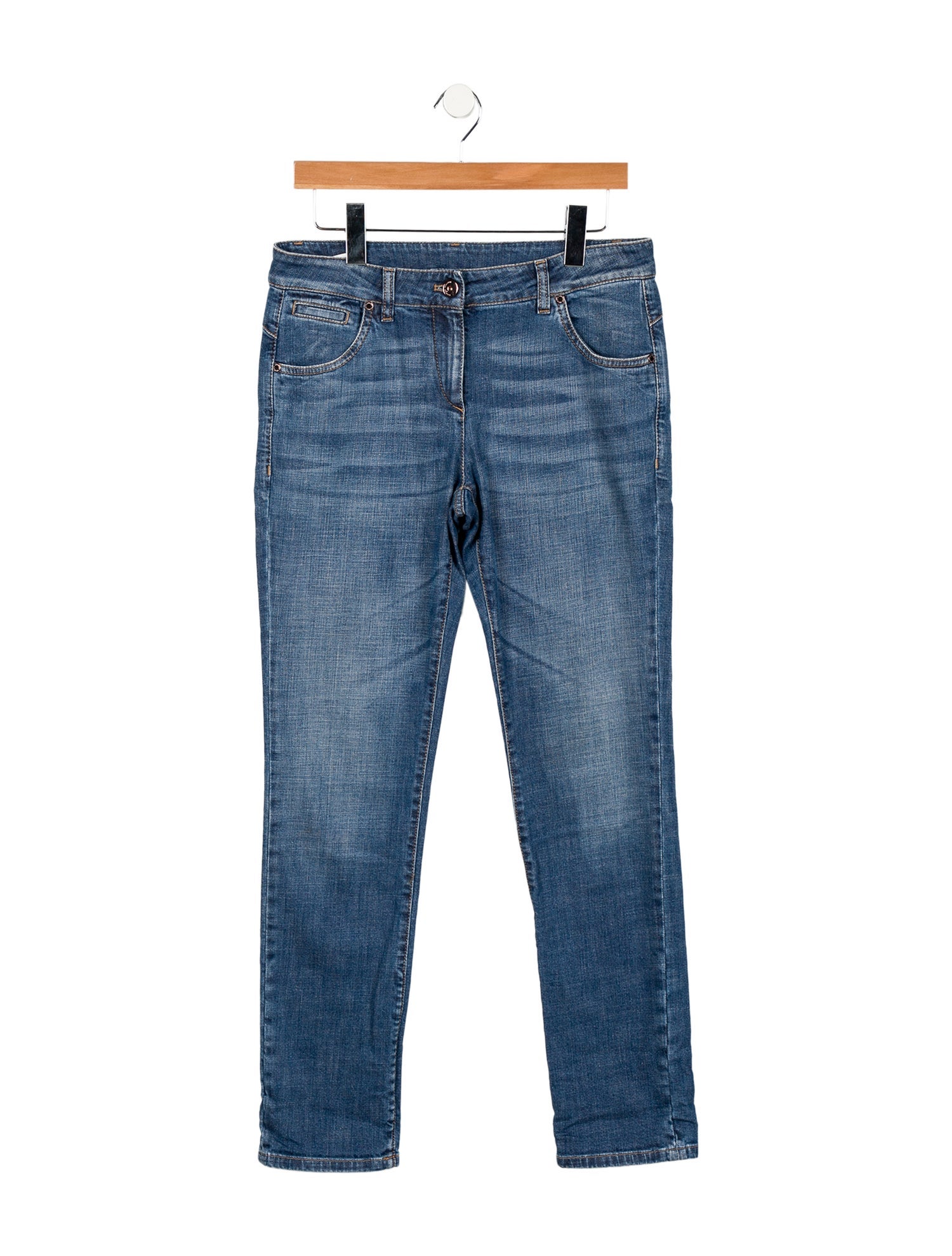 Brunello Cucinelli Vintage Straight Leg Jeans