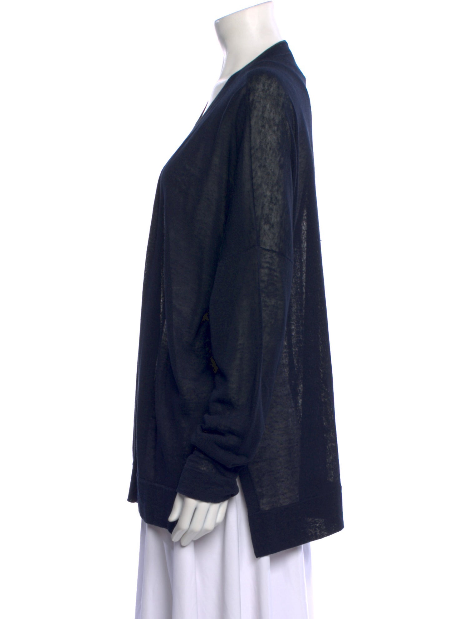 Brunello Cucinelli Linen V-Neck Sweater