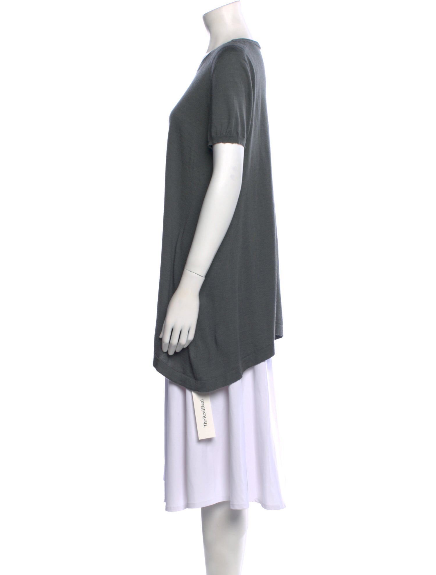 Brunello Cucinelli Cashmere Crew Neck T-Shirt