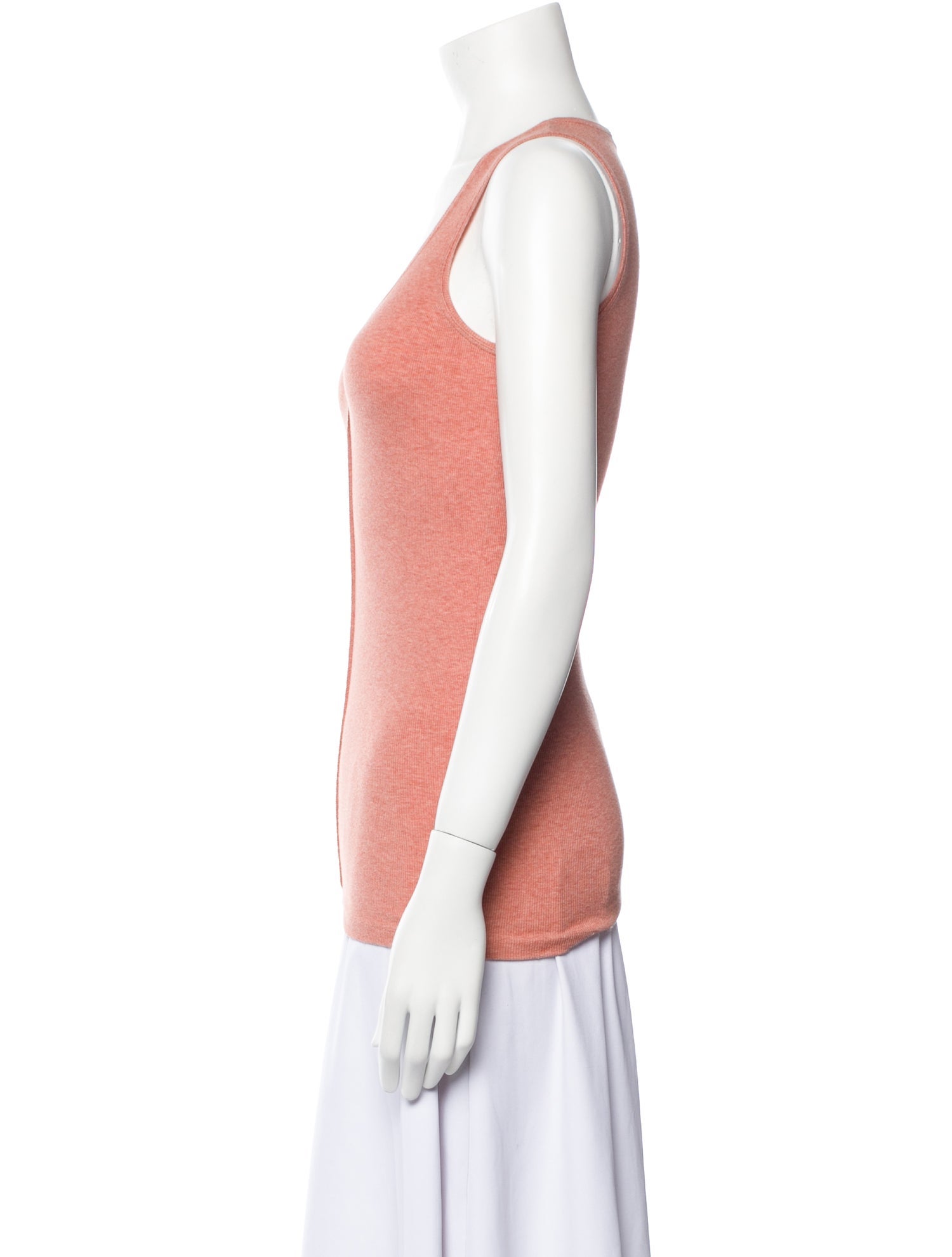 Brunello Cucinelli Scoop Neck Sleeveless Top