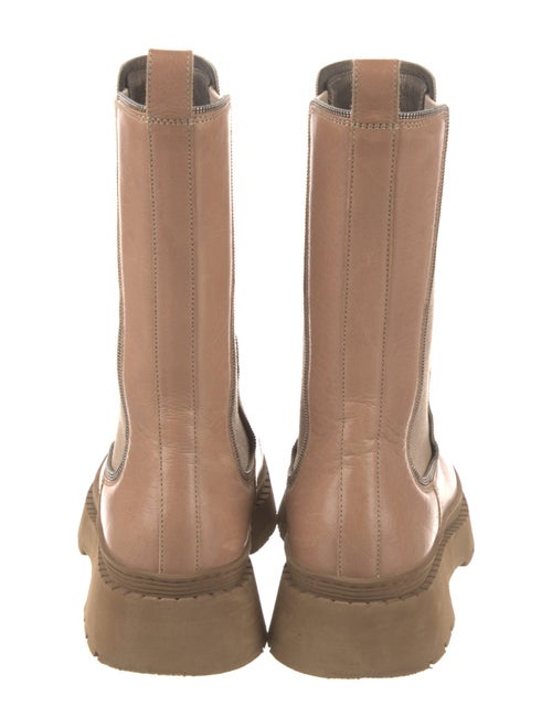 Brunello Cucinelli Monili Suede Chelsea Boots