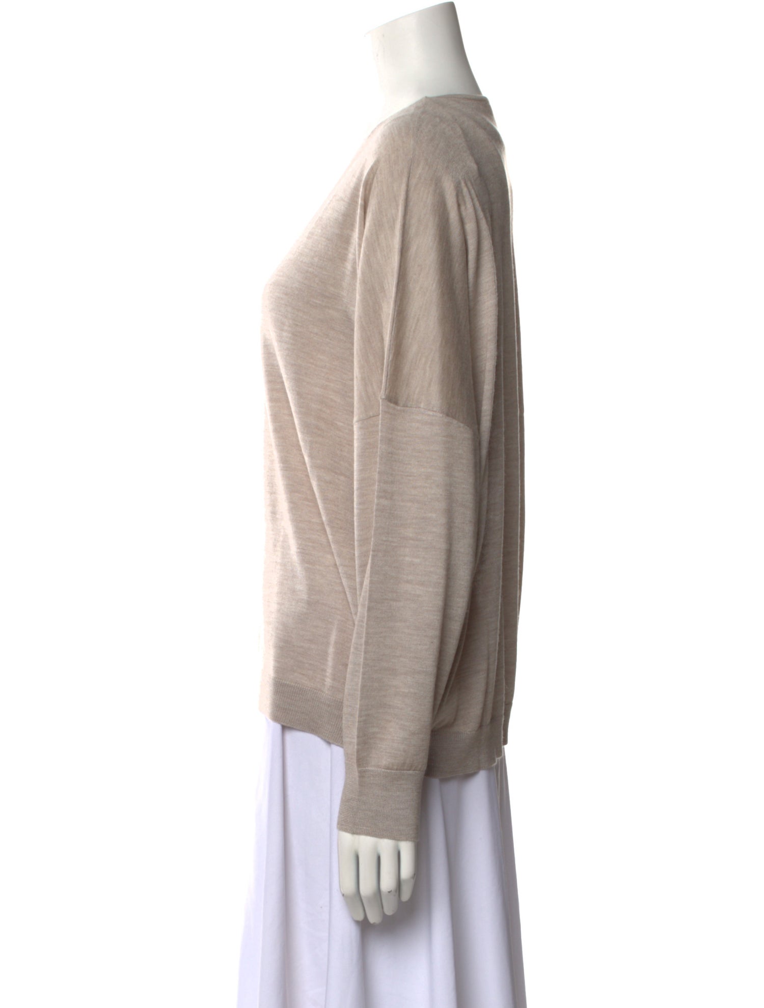 Brunello Cucinelli Cashmere V-Neck Sweater w/ Tags
