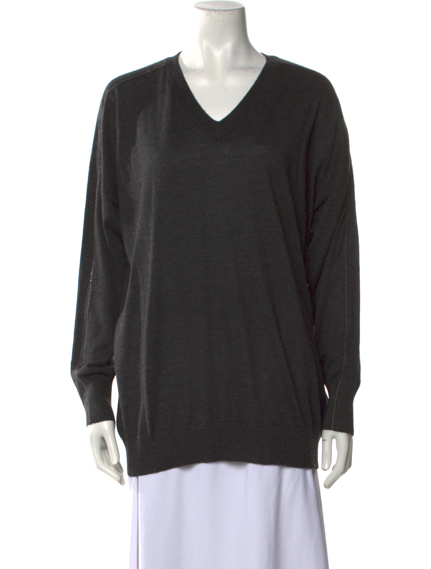 Brunello Cucinelli Cashmere V-Neck Sweater w/ Tags
