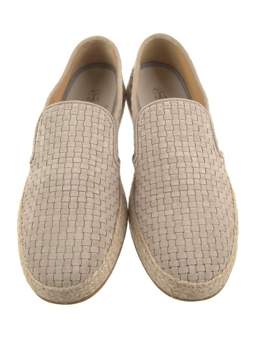 Brunello Cucinelli Suede Braided Accents Espadrilles