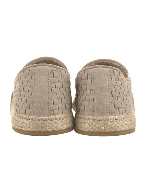 Brunello Cucinelli Suede Braided Accents Espadrilles