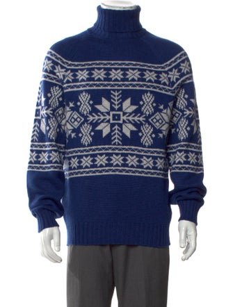Brunello Cucinelli Cashmere Graphic Print Pullover