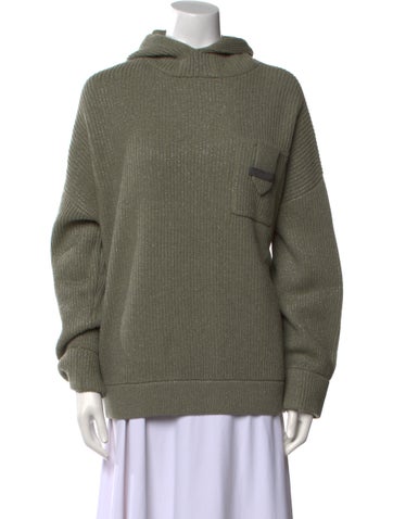 Brunello Cucinelli Tops Cashmere Turtleneck Sweatshirt M