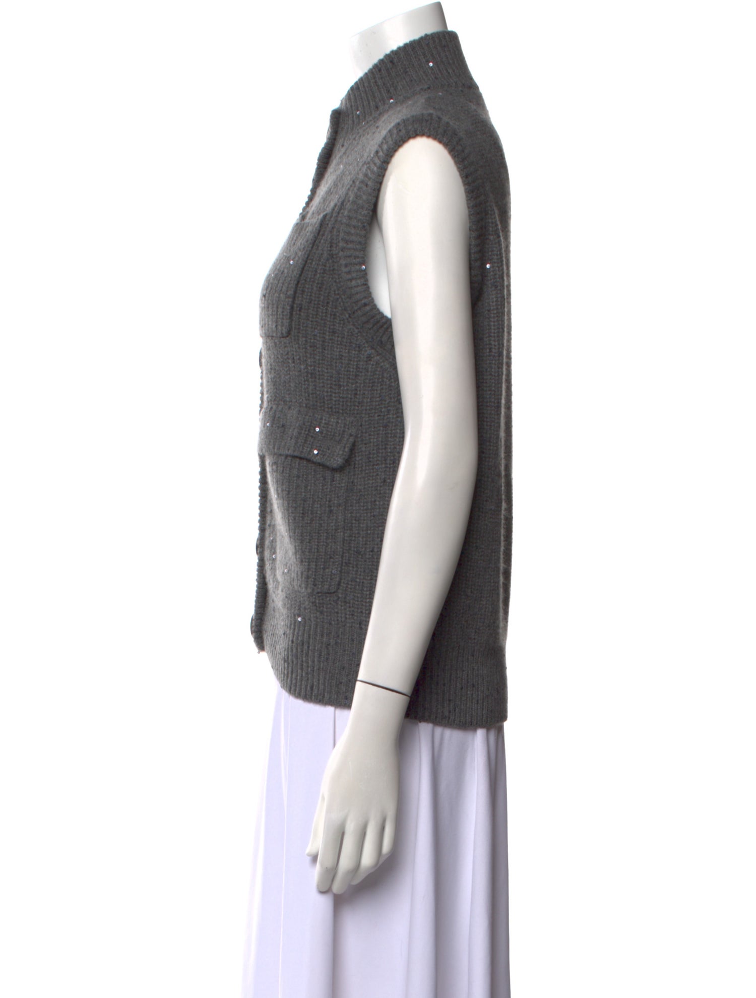 Brunello Cucinelli Cashmere Mock Neck Sweater