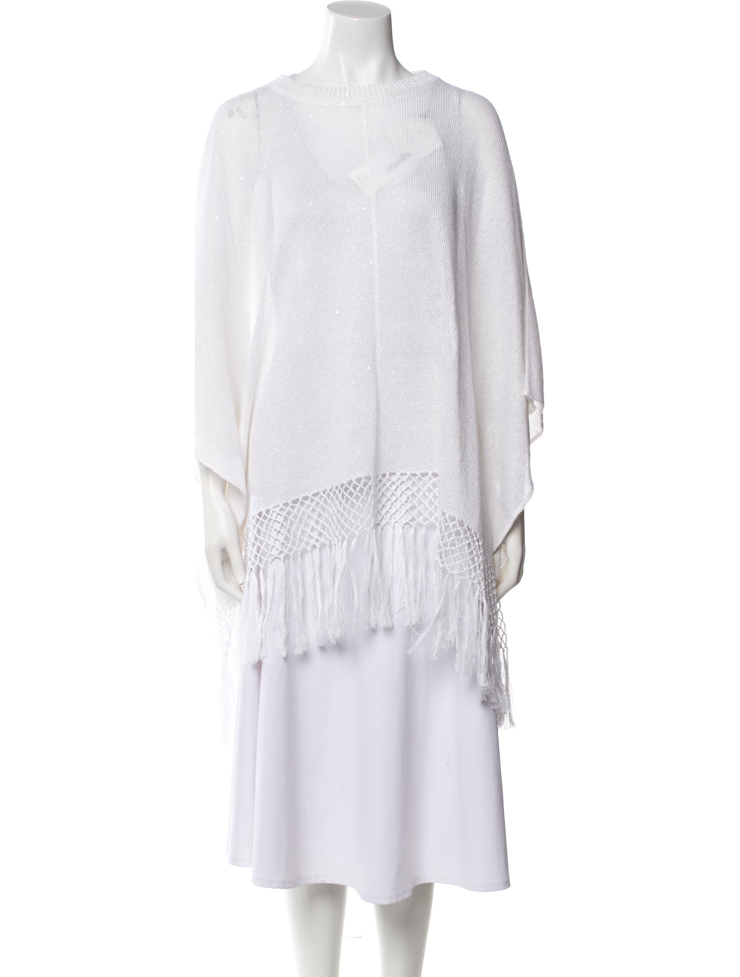 Brunello Cucinelli Linen Scoop Neck Sweater