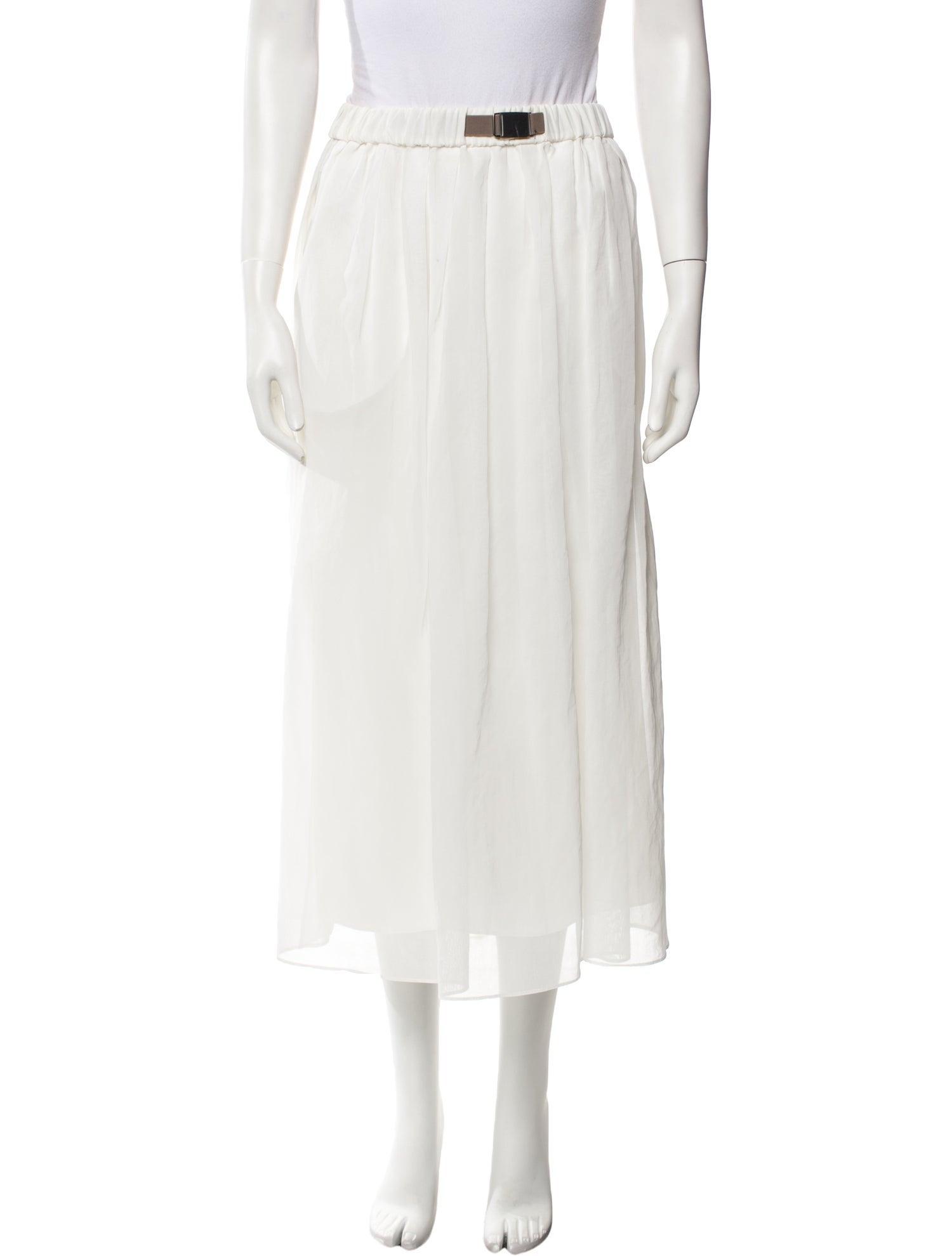 Brunello Cucinelli Midi Length Skirt