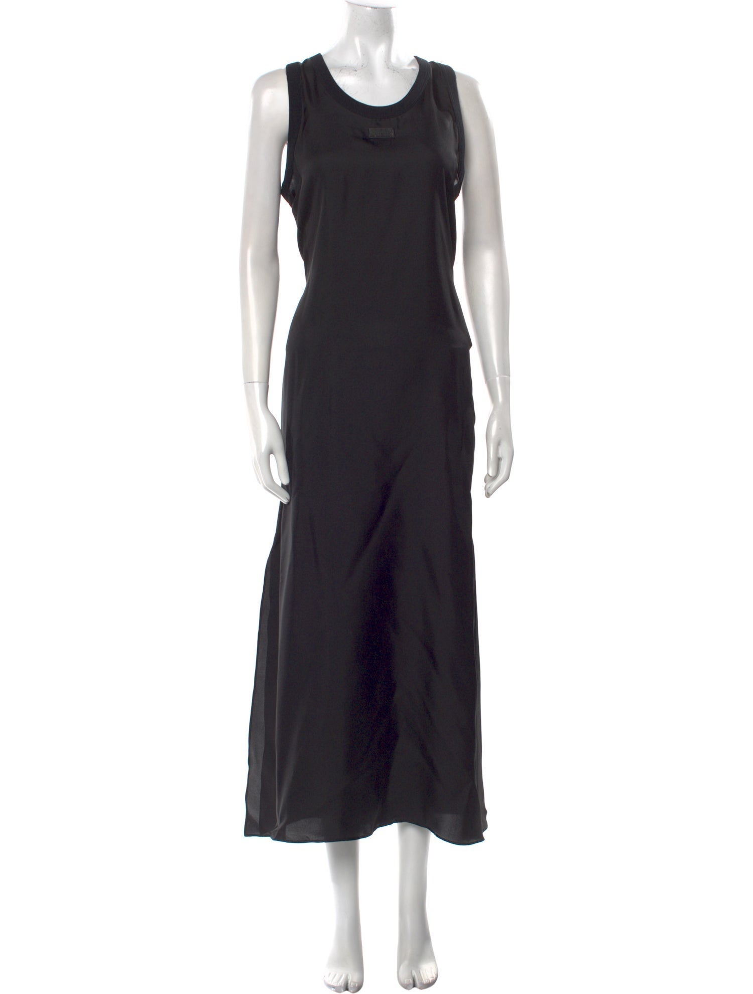 Brunello Cucinelli Scoop Neck Long Dress