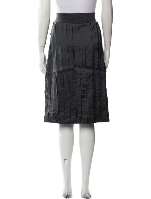 Brunello Cucinelli Silk Knee-Length Skirt