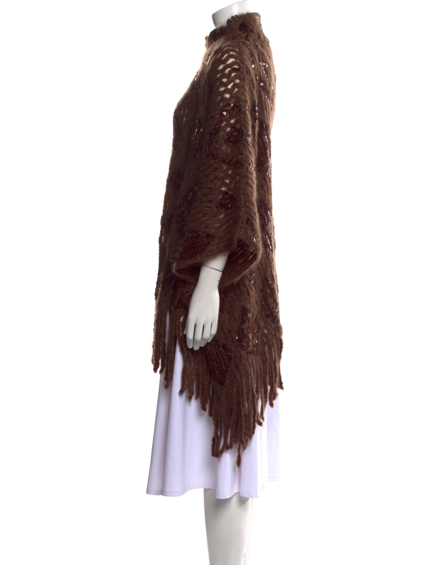 Brunello Cucinelli Mohair Mock Neck Sweater