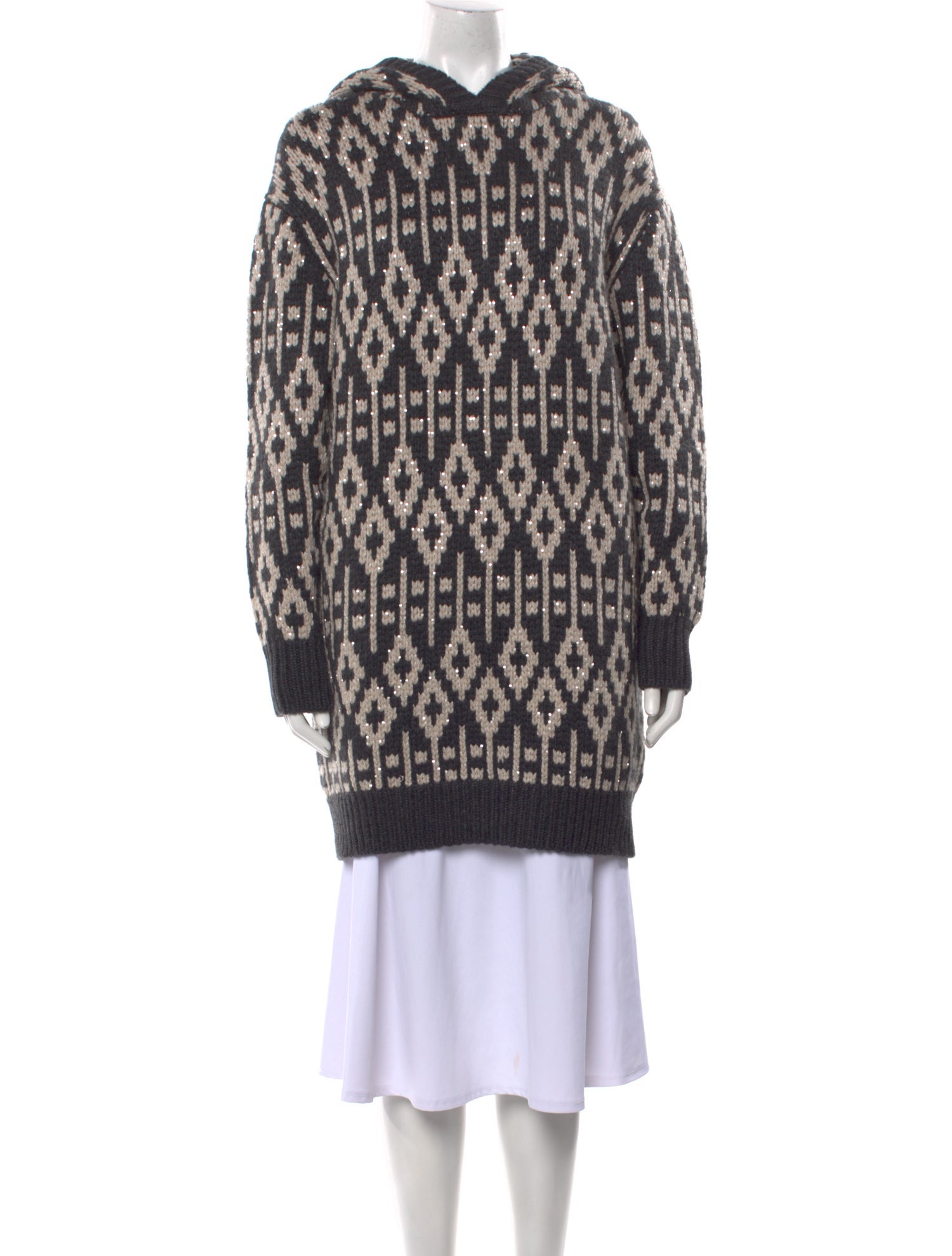 Brunello Cucinelli Cashmere Mini Dress