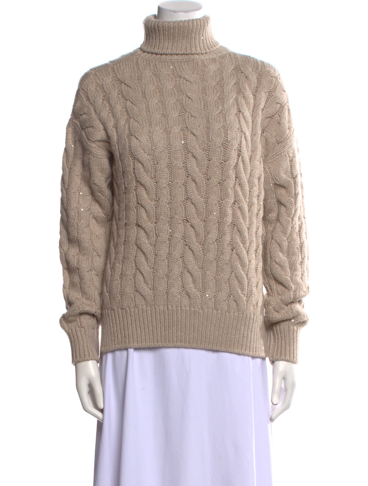Brunello Cucinelli Cashmere Turtleneck Sweater