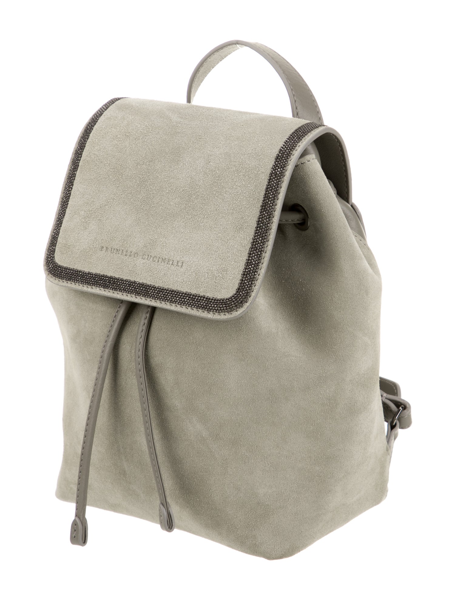 Brunello Cucinelli Suede Backpack