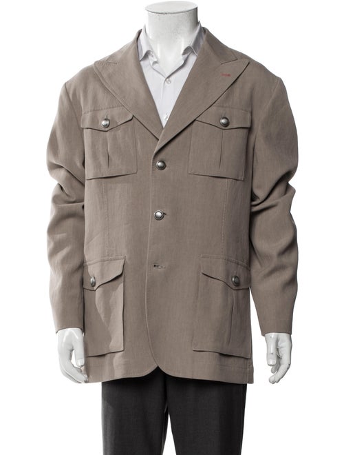 Brunello Cucinelli Linen Utility Jacket