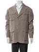 Brunello Cucinelli Linen Utility Jacket