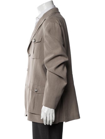 Brunello Cucinelli Linen Utility Jacket