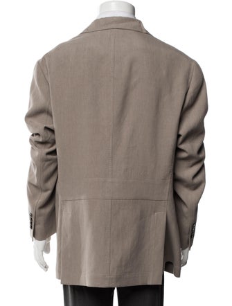 Brunello Cucinelli Linen Utility Jacket