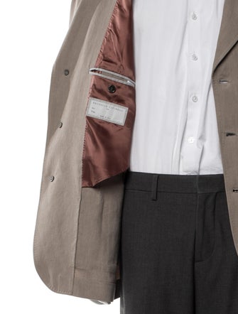 Brunello Cucinelli Linen Utility Jacket