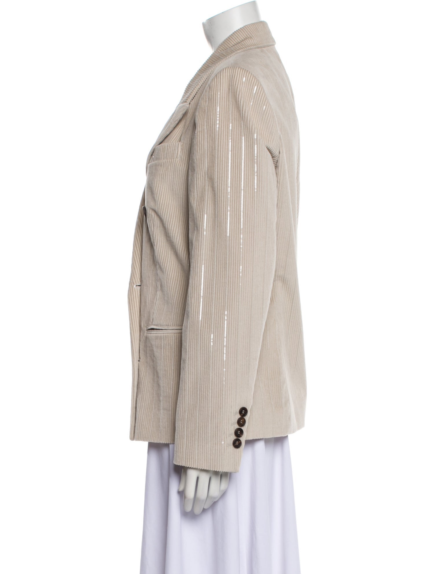 Brunello Cucinelli Striped Blazer