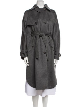 Brunello Cucinelli Cashmere Trench Coat