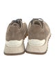 Brunello Cucinelli Suede Beaded Accents Sneakers