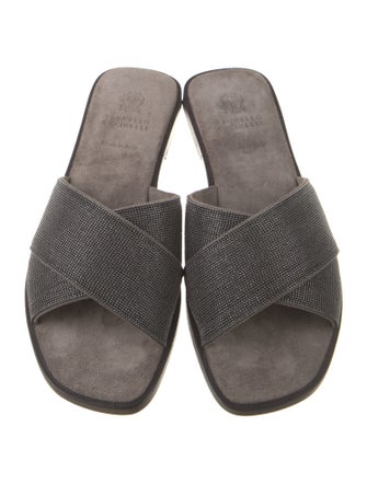 Brunello Cucinelli Metal Slides