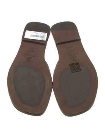 Brunello Cucinelli Metal Slides